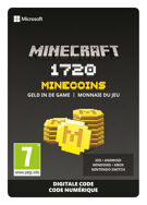 Minecraft Digital Code - 1720 Minecoins BE product image